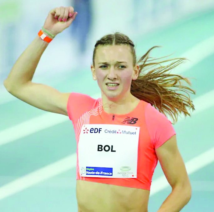 Dutch runner Bol breaks indoor women's 400m world record again